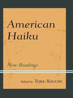 cover image of American Haiku